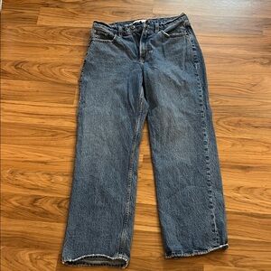 Abercrombie & Fitch Relaxed Fit Blue Jeans the baggy low rise